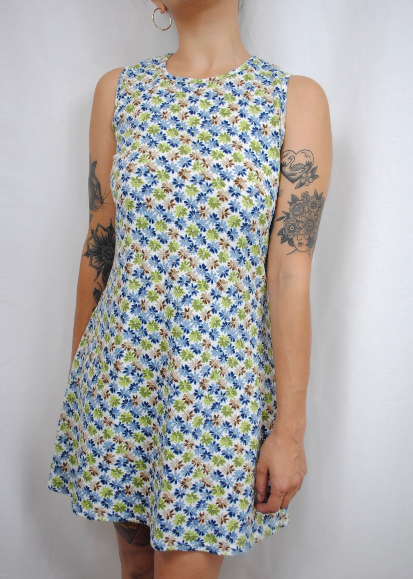 Vintage Floral Dress