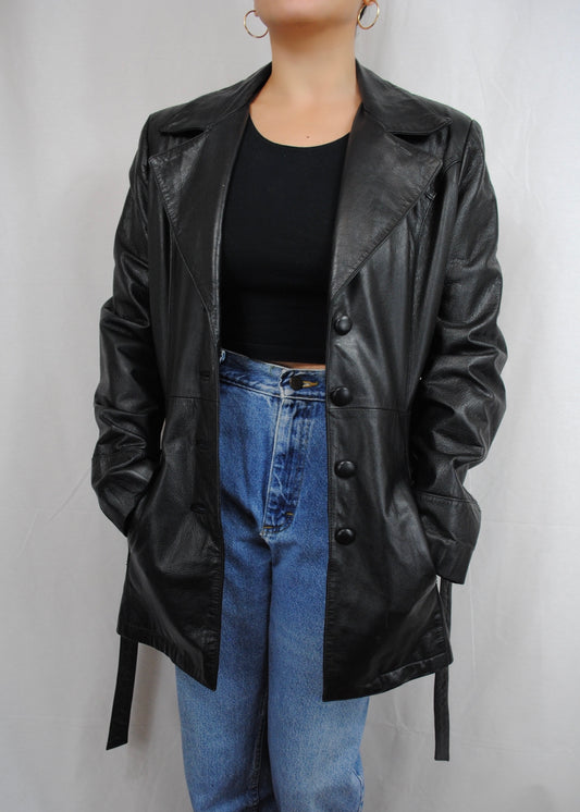 Vintage Wilsons Leather Trenchcoat