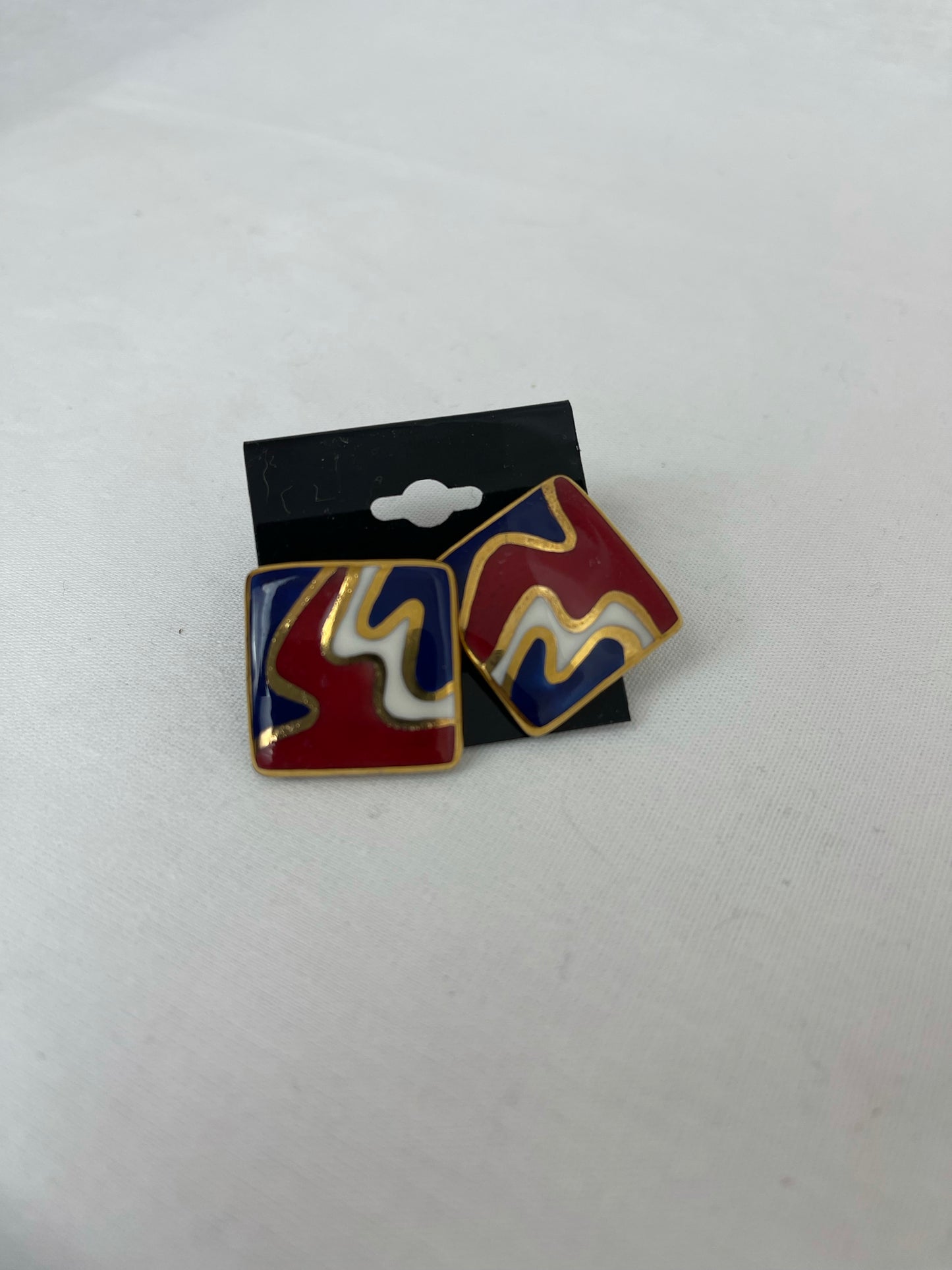 Vintage Abstract Earrings