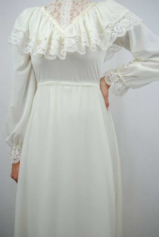 Vintage Victorian Lace Dress