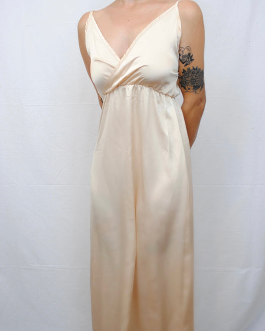 Vintage Silky Slip Dress